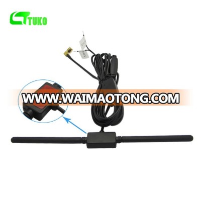 Wholesale high gain 25db 12V Car Auto Digital TV radio AM/FM Antenna