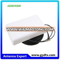 Wireless Full band lte 4G modem external 698~2700MHz High gain 2*8dbi outdoor panel MIMO antenna